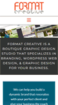 Mobile Screenshot of formatcreativedesign.com